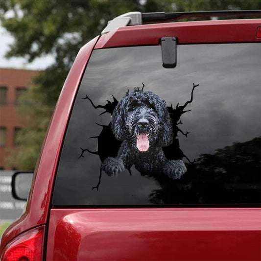 Smiling Rottweiler Body Sticker, Car Window Sticker, Reflective And Waterproof