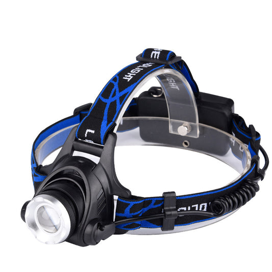LED Zoomable headlamp 3800/6000 lumen T6