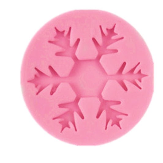 Crystal Epoxy Pendant Silicone Mold Snowflake Christmas Decoration