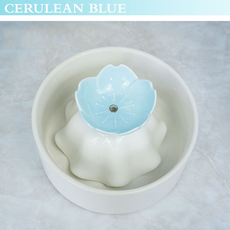 Cat Water Fountain Ceramic Pet Water Fountain Automatic