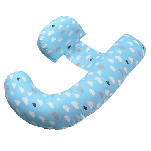 Multifunctional Pregnant Women's Waist Protector Side Sleeping F Type Pillow
