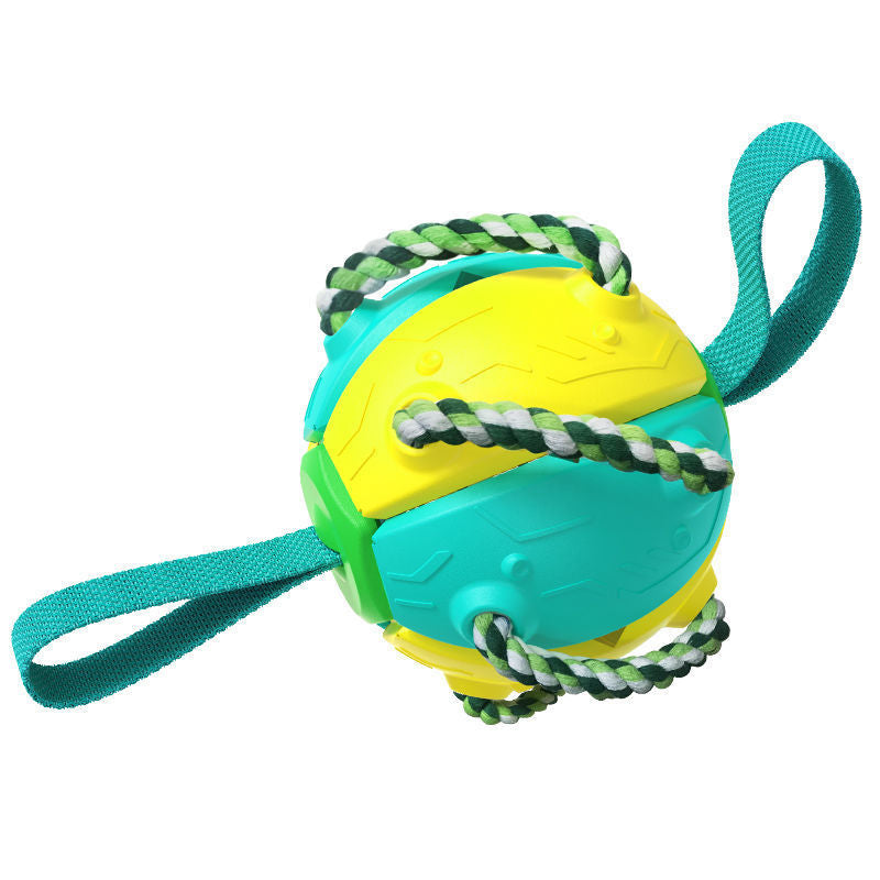 Football Type Dog Toy Bite Resistant
