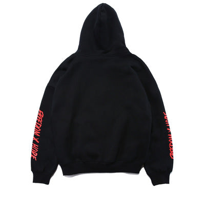 oversize loose round collars hoodie