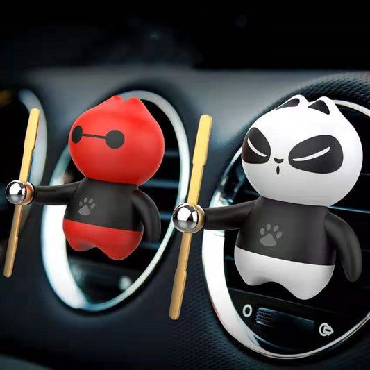 Panda Car Perfume Air Conditioner Outlet Decoration
