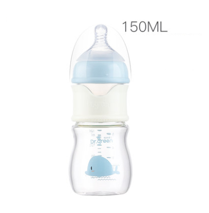 Wide caliber fast flushing bottle