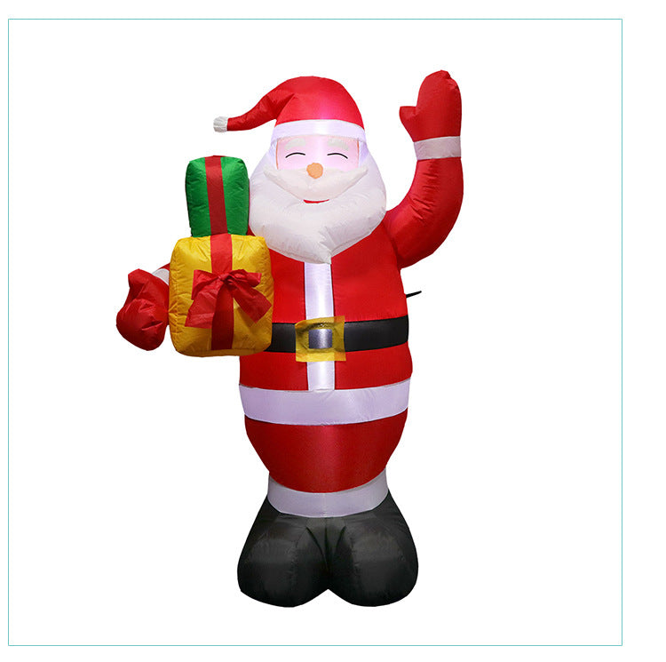 Decorate the garden for Christmas