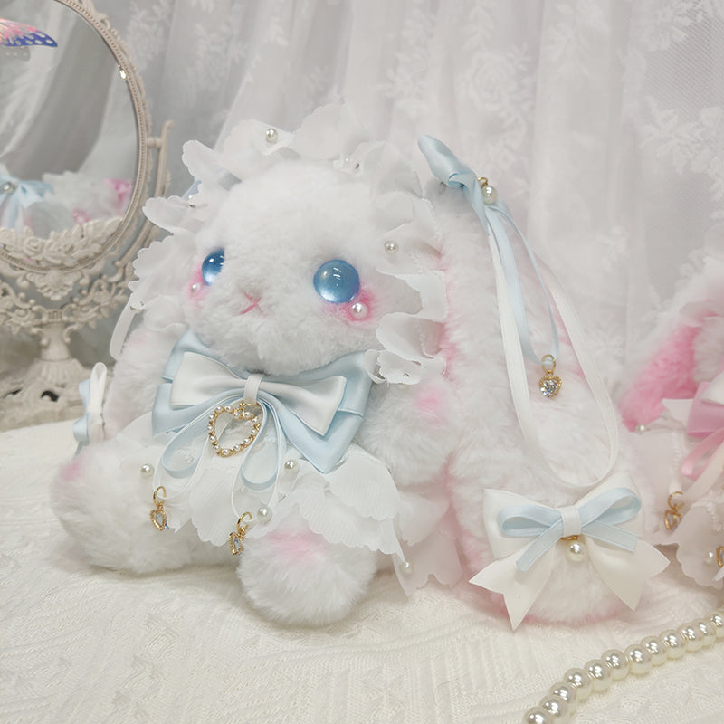 Send Birthday Gift Human Bear Beast Cute And Delicate Doll Pearl Bag