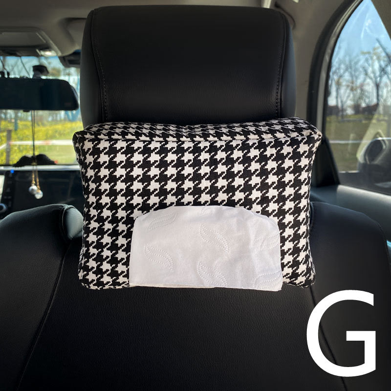 Houndstooth Summer Ice Silk Breathable Cushion