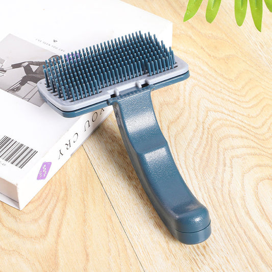 Self-cleaning Pet Comb Household Wind Manual