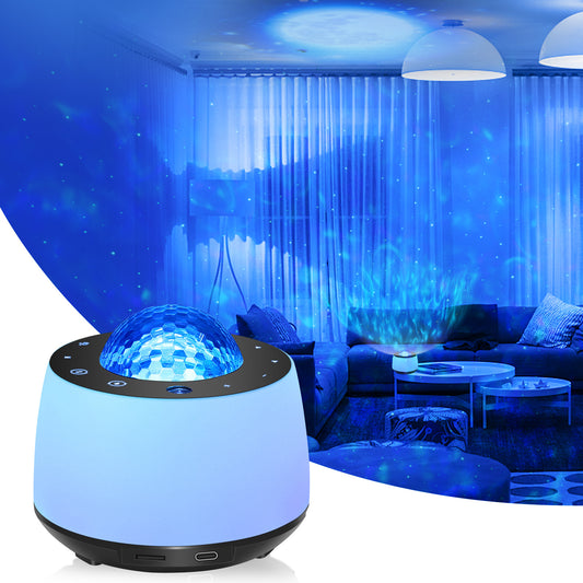 Starry Sky Water Pattern Projection Music Atmosphere Light