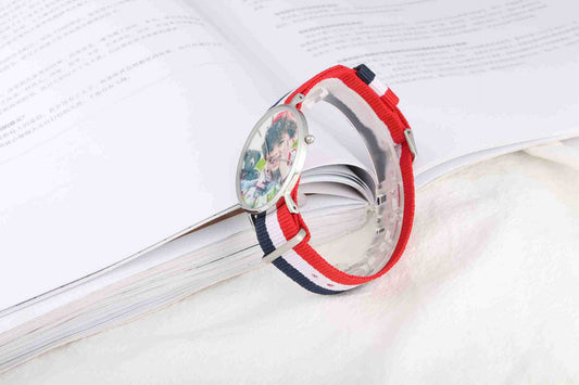 Personality Trend Custom Photo UFO Nylon Watch Explosion Model Watch Gift Jewelry