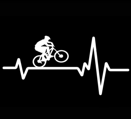 Mountain Bike ECG Animal Bumper Stickers Foreign Trade Window Glass Animal Sticker AL1725