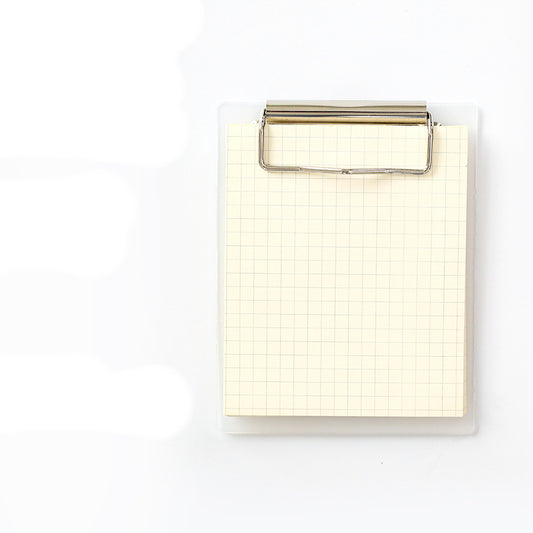 Creative Cowhide Color Board Clip Sticky Note For Students Can Tear N Times