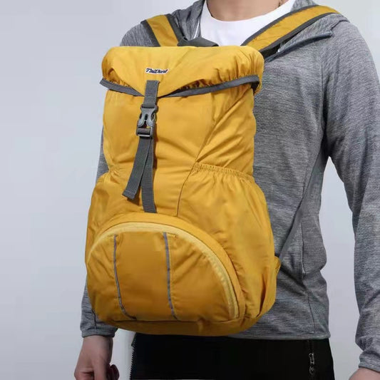Cross-border Outdoor Travel Folding Bag Skin Bag Men And Women Backpack Travel Backpack Wholesale Nylon Bag Drop Shipping
