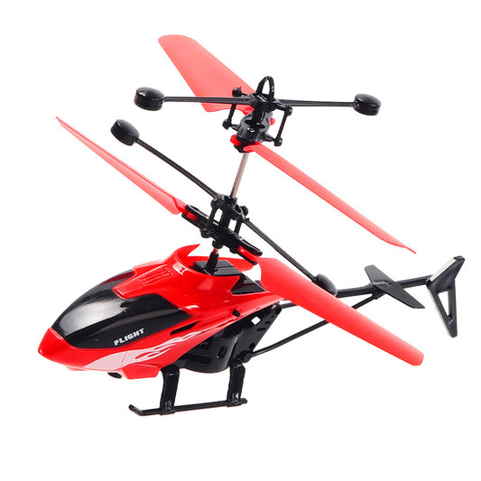 Remote Control Aircraft Two-way Induction Aircraft Suspended Helicopter Lighting Charging, Drop-resistant And Playable Factory Direct Sales