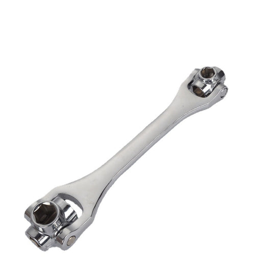 Magnetic 8-in-1 Socket Tool Wrench Hexagon Dog Bone Wrench Rotatable Multi-head 8 And 1 Wrench