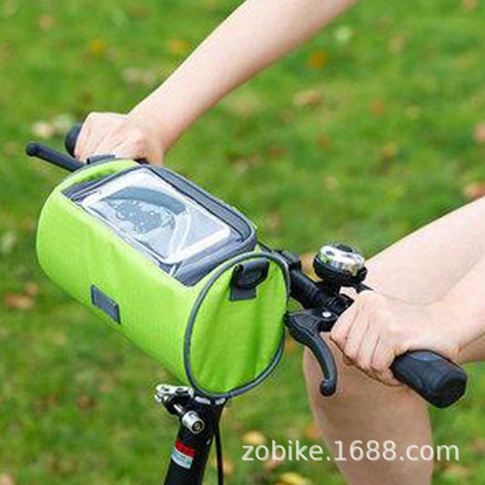 Rainproof bicycle mobile phone bag