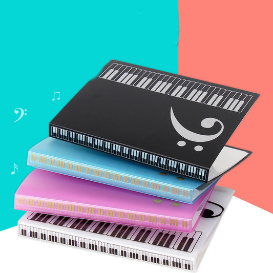 Piano Score Folder Music Score Transparent Insert Can Be Modified
