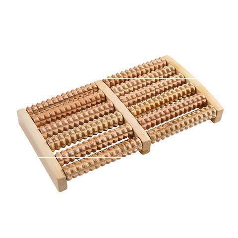 Foot Sole Foot Massager Wooden Roller Type Solid Wood
