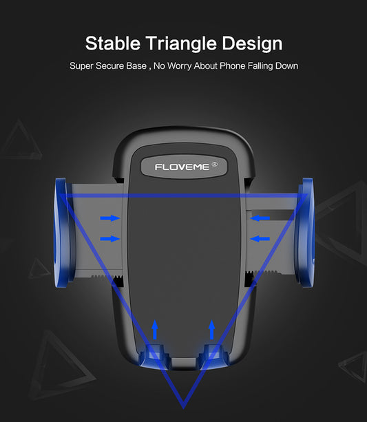 Car Air Outlet Automatically Retractable Multifunctional 360 Degrees Mobile Phone Holder For Car