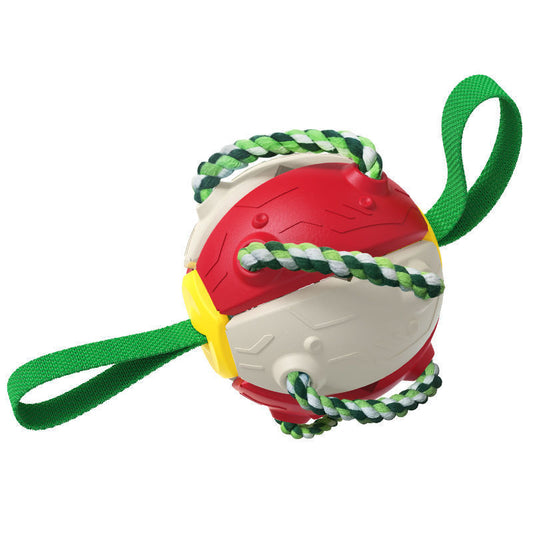 Football Type Dog Toy Bite Resistant