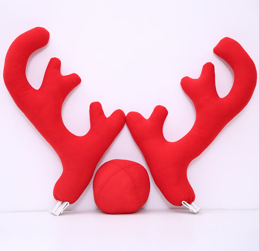 Creative And Simple Christmas Car Antler Decoration