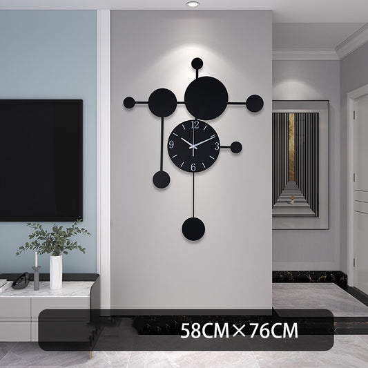 Modern Minimalist Creative Scandinavian Living Room Decorative Wall Clock