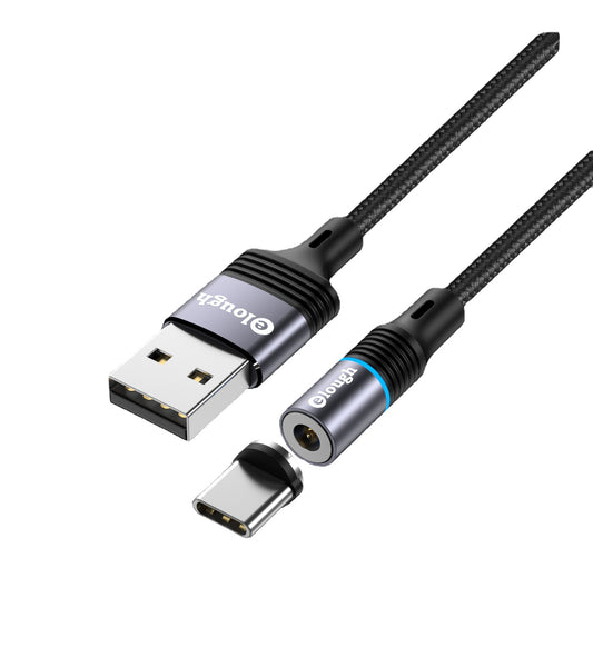 Lough Airbag Single Needle 360-degree Fast Magnetizing Data Cable One For Three