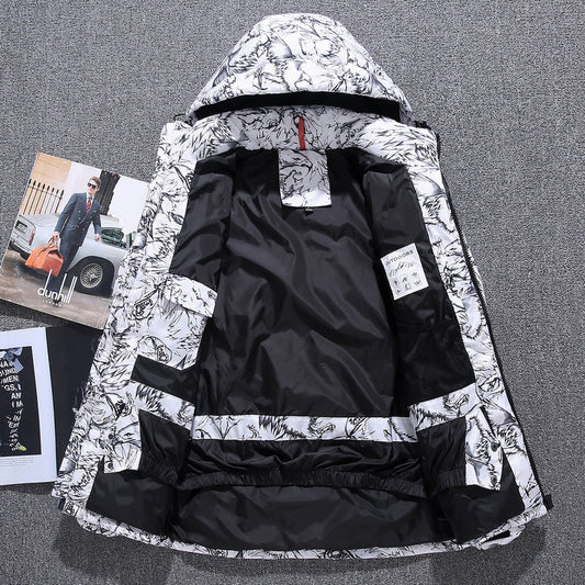 Men's Down Jacket Trend Thickened Cold-proof