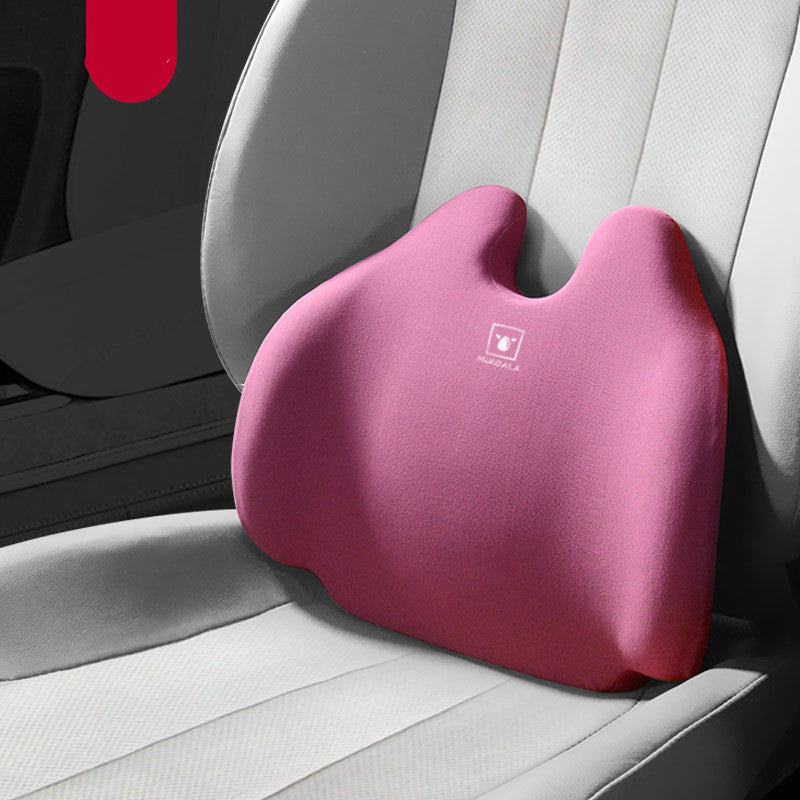 Car Waist Lumbar Cushion Office Backrest