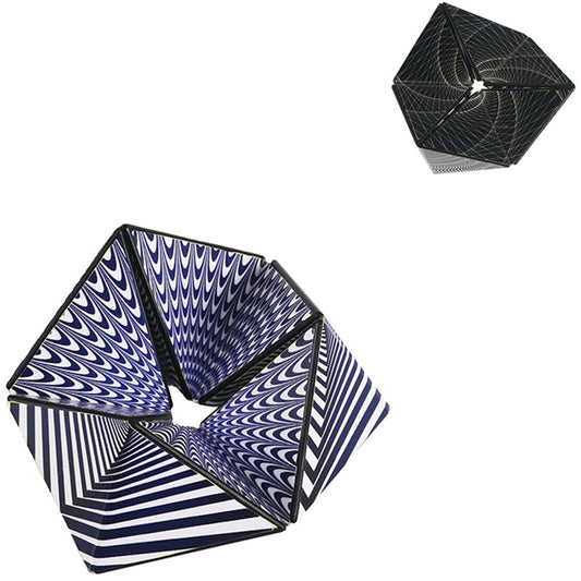 Decompression Irregular Infinite Flip Magnetic Puzzle Cube Toy