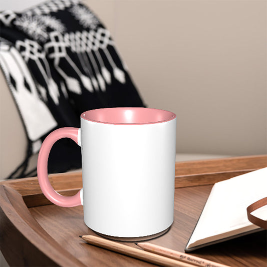 Double Color Ceramic Mug (double Sided)