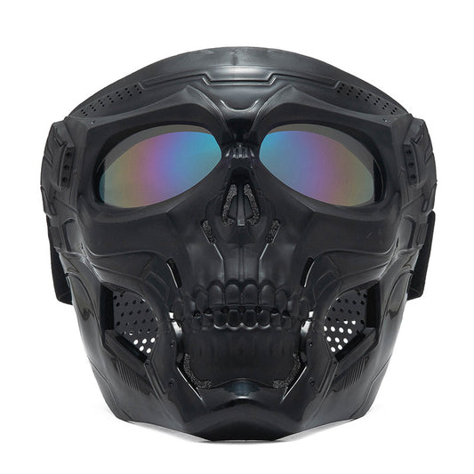 Skull Riding Mirror Windproof Goggles Unisex
