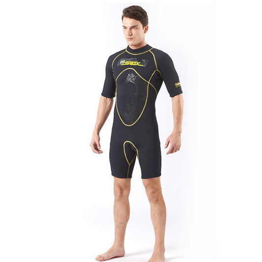 Back Zipper High-quality Fabric Surfing Suit