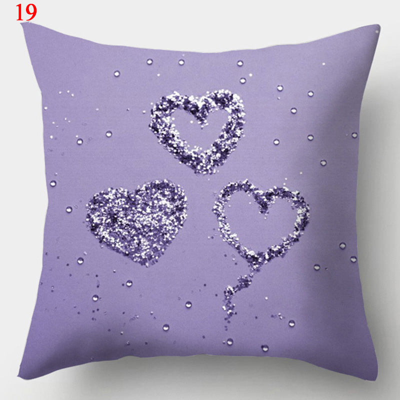 Modern Minimalist Creative Fabric Colorful Geometric Pillowcase