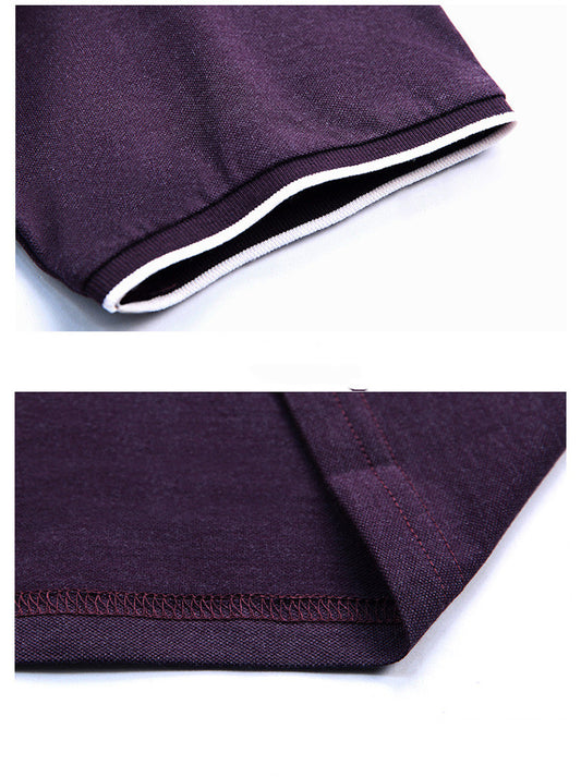 Summer New Middle-aged Men's Short Sleeve