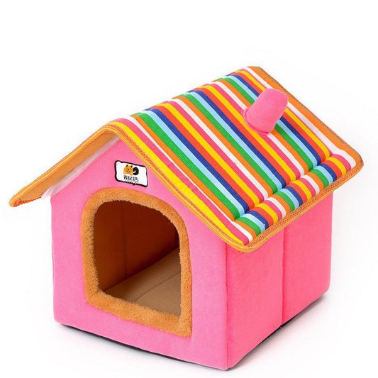 Colorful French Bulldog House