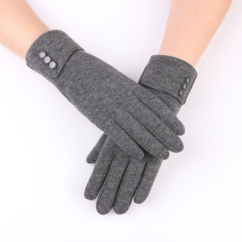 Women's Warm Winter Gloves With Non Down Touch Screen - globaltradeleader