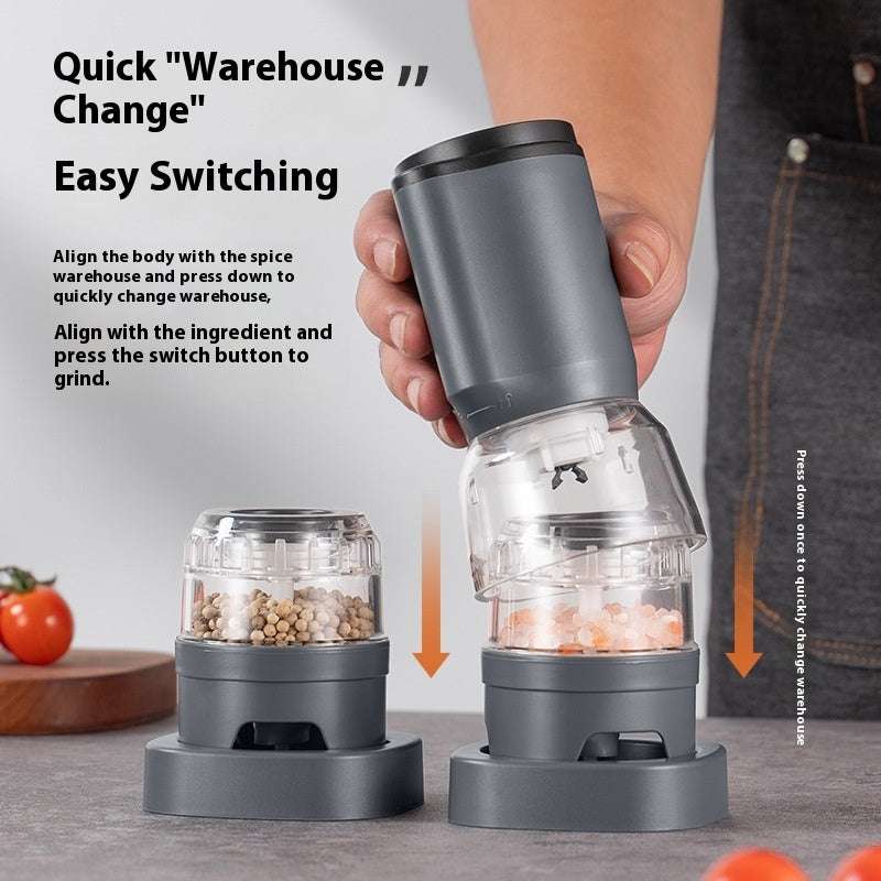 Household Portable Rechargeable Multifunctional Electric Powder Machine - globaltradeleader