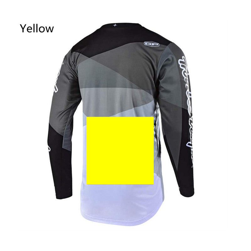 Mountain Bike Cycling Jersey Jacket Men's Long-Sleeved Off-Road Motorcycle Shirt