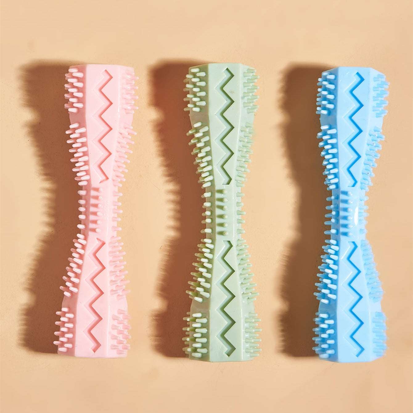 Chewing Dog Chew Toys Dog Toothbrush Teeth Cleaning Kong Dog Toy Pet Toothbrushes Brushing Stick Pet Supplies Puppy Toys