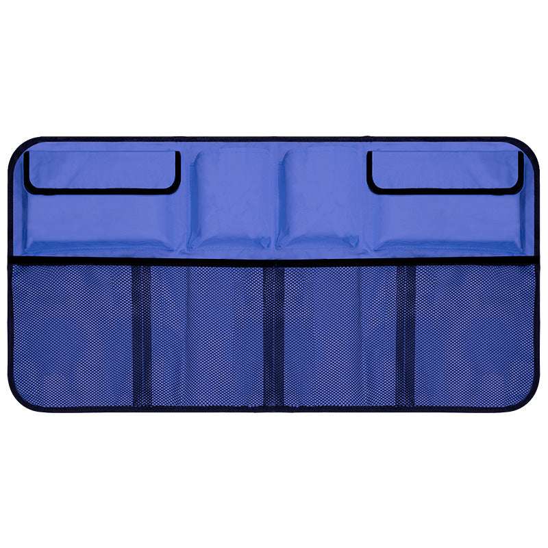 Large-capacity SUV Rear Seat Back Bag Sundries Storage Bag With Net Pocket