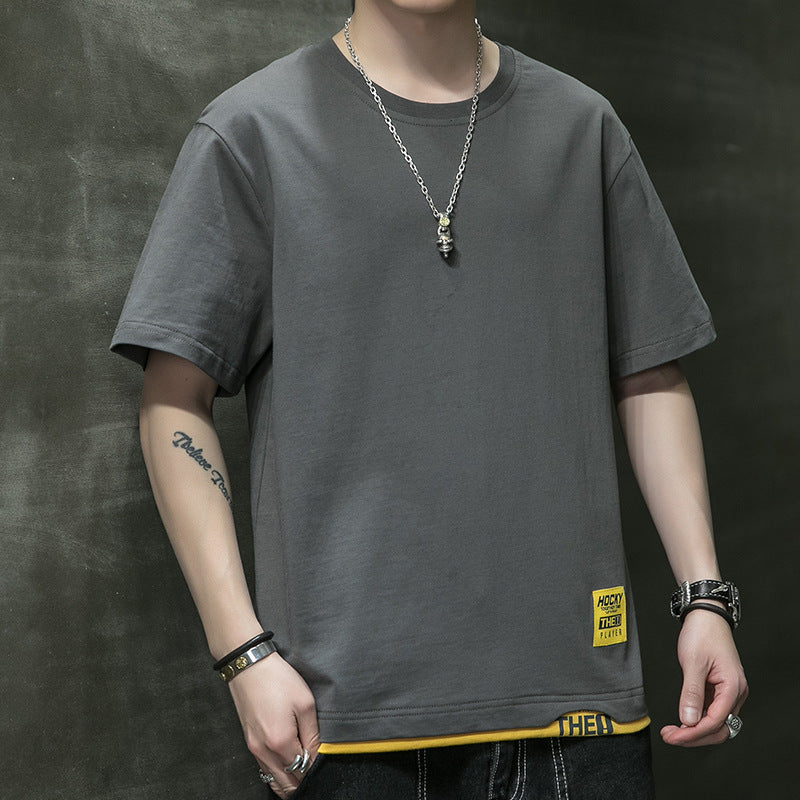 Men's Fashion Cotton Short Sleeve - globaltradeleader