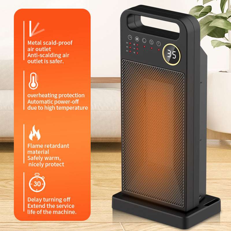 Household Remote Control Heater Power Saving Vertical - globaltradeleader