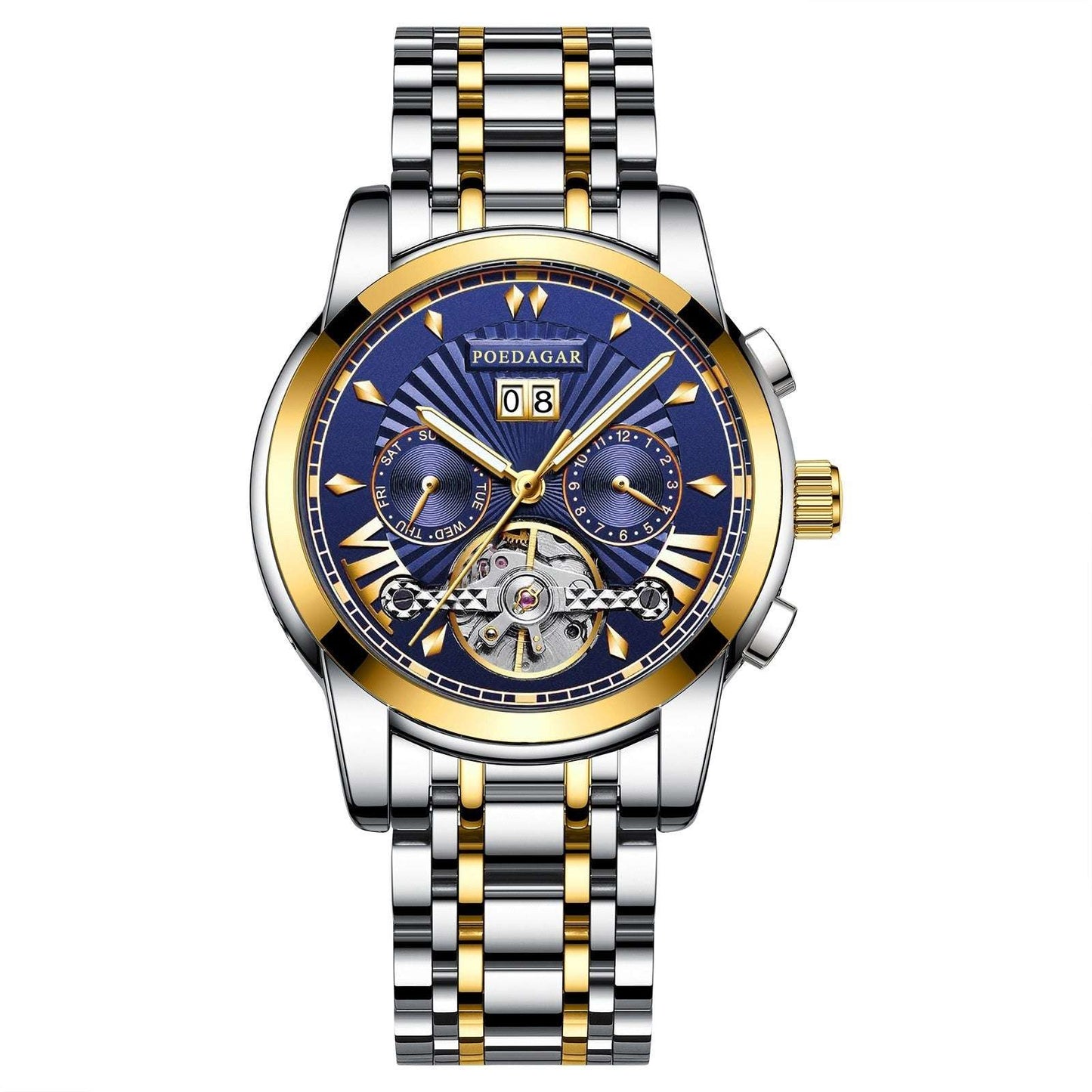 Waterproof Multifunctional Men's Automatic Mechanical Watch