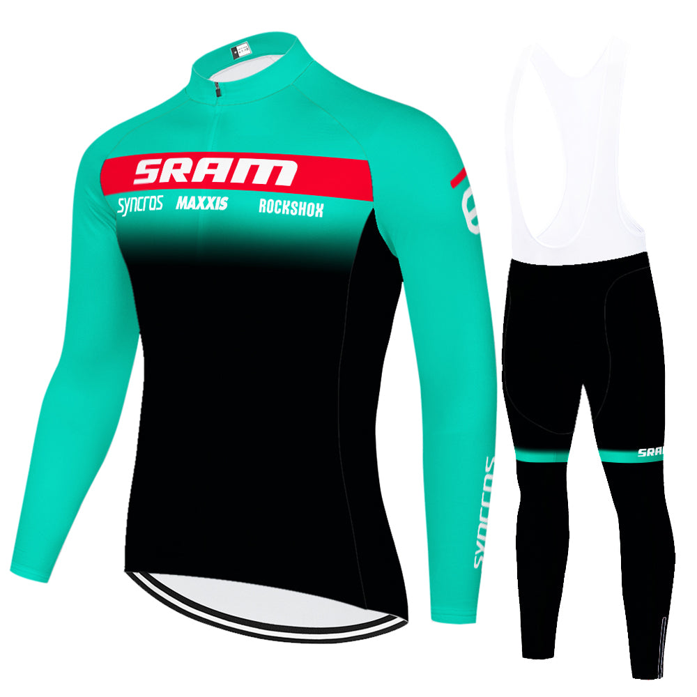 New Summer Breathable Cycling Jersey Long Sleeve Suit