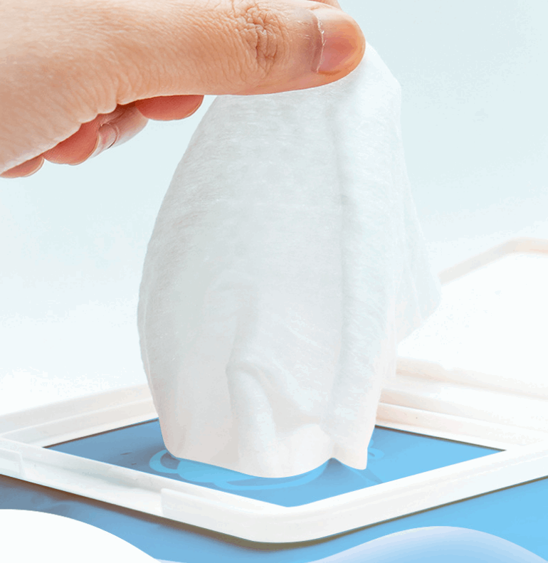 Special Wet Tissue Paper With Cover For Newborn Baby's Mouth