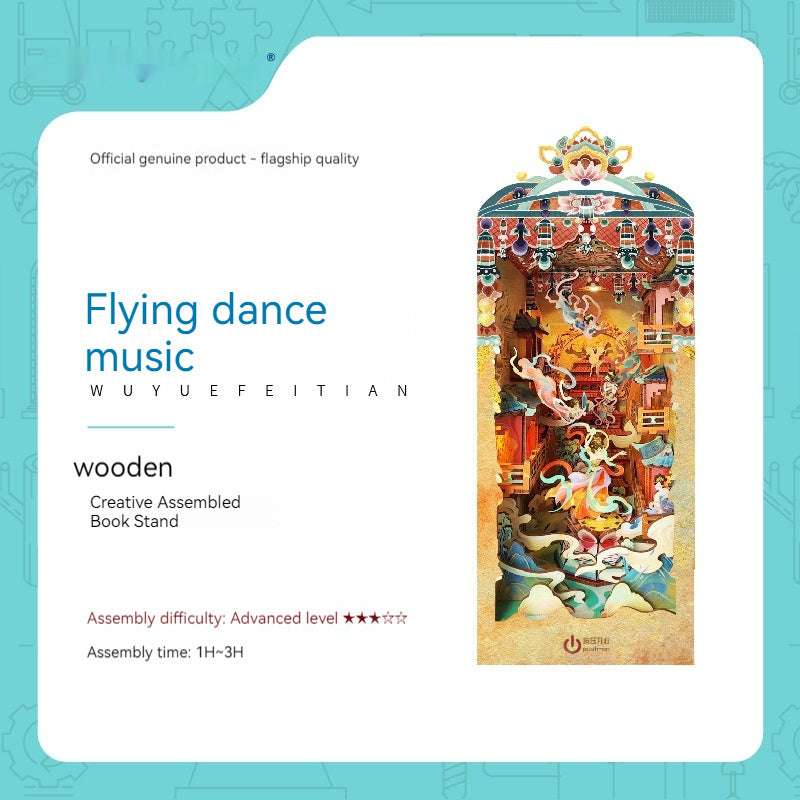 Whale Air Diy Cottage Magic World 3d Stereo Hand-assembled Book Stand Desktop Model Toy For Holiday Gift - globaltradeleader