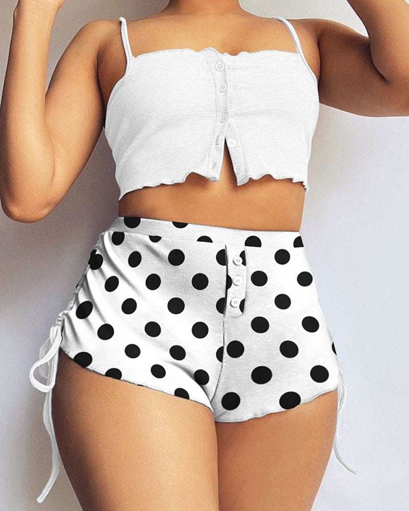 Printed Personalized Fashion Casual Sports Yoga Shorts