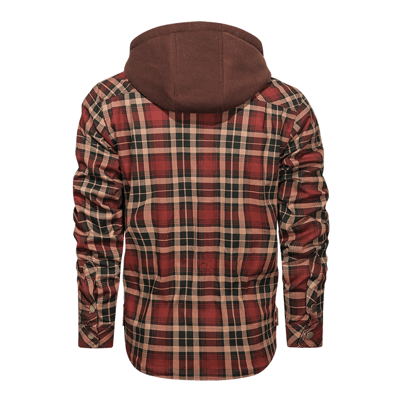 Men Warm Jacket Fleece Thick Autumn Winter Detachable Hoodies Jackets Men Slim Fit Men Clothing